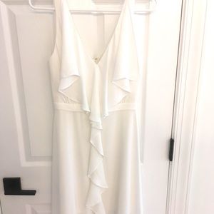 BCBGMaxAzria Jessica White Dress